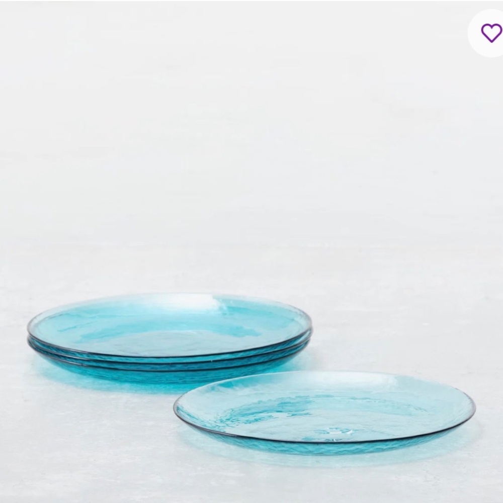 Los Cabos Dinner Plate (Set of 4) Lagoon